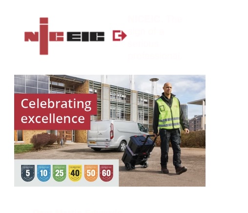 NICEIC Celebrating 5 Years of Certification